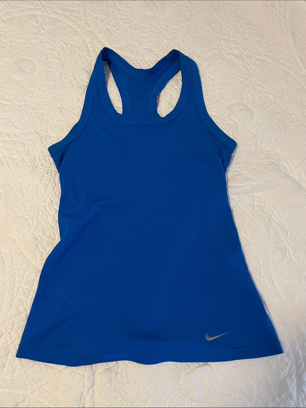 Nike Women’s Royal Blue ribbed Racerback Tank